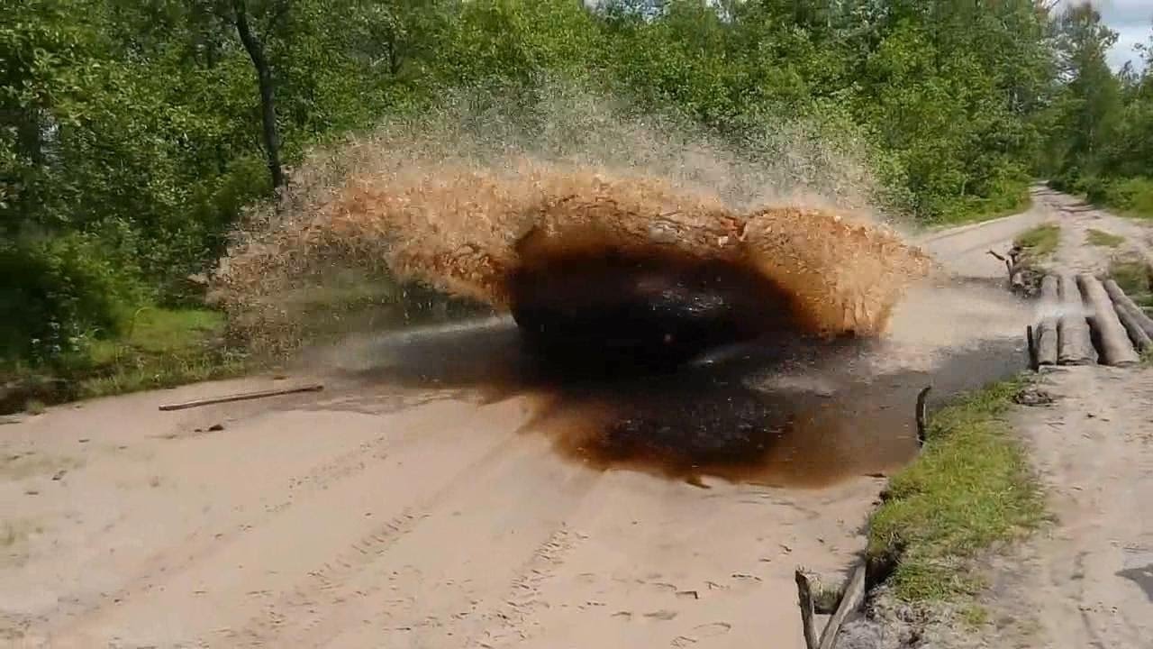 Idiots crossing rivers