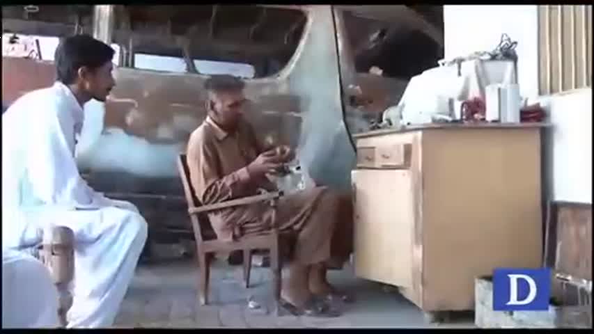 Story of a blind Pakistani
