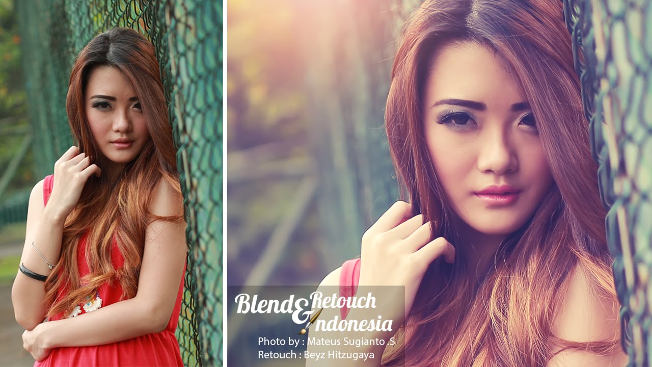 Blend and Retouch Soft Light Tutorial Photoshop