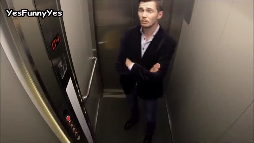 Falling Elevator Prank