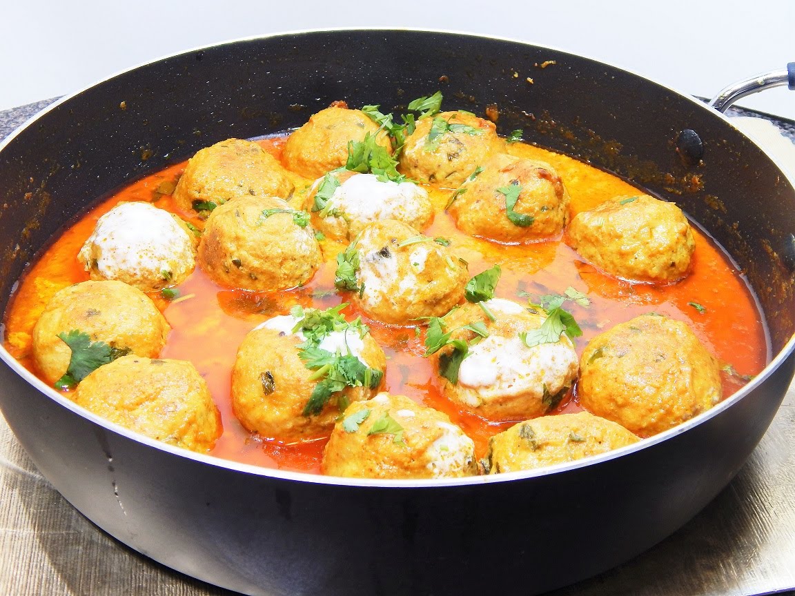 Chicken Malai Kofta/ Chicken Meatballs Curry/چکن ملائی کوفتے