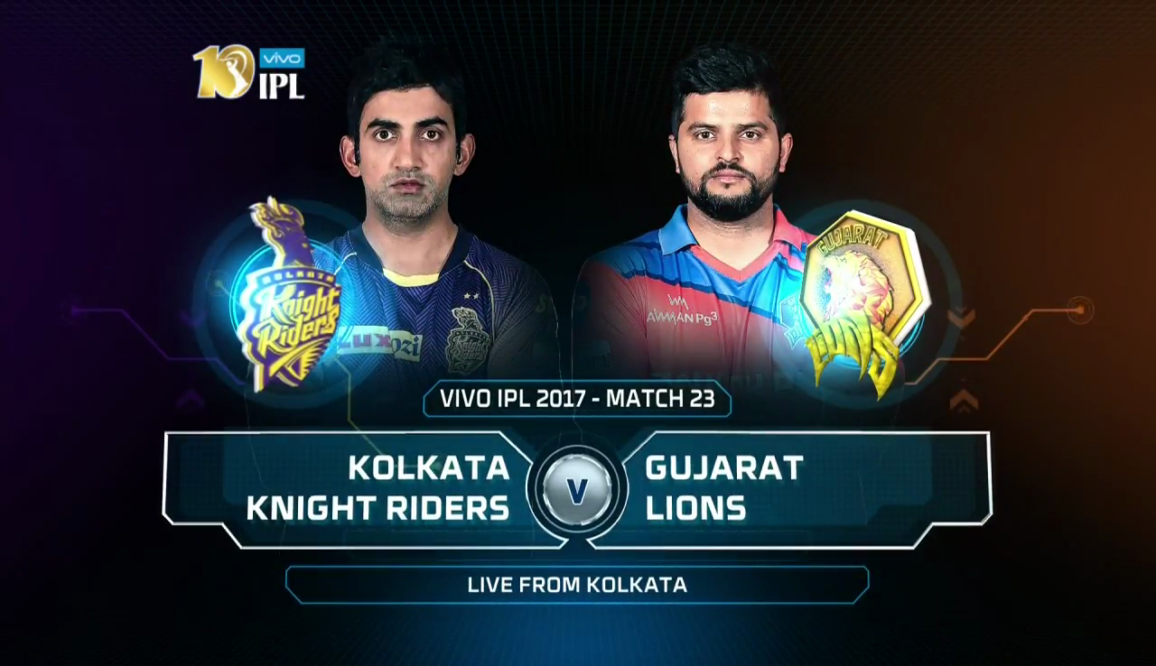 IPL 2017 23rd Match KKR vs GL Highlights