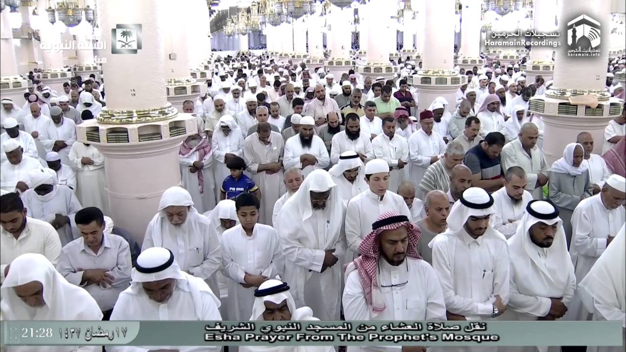 18th Ramadan 1437 Madeenah 'Isha Sheikh Ale Sheikh