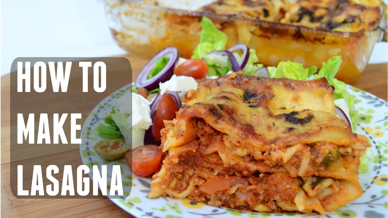 How to make Lasagna (Lasagne)  Cook with Anisa