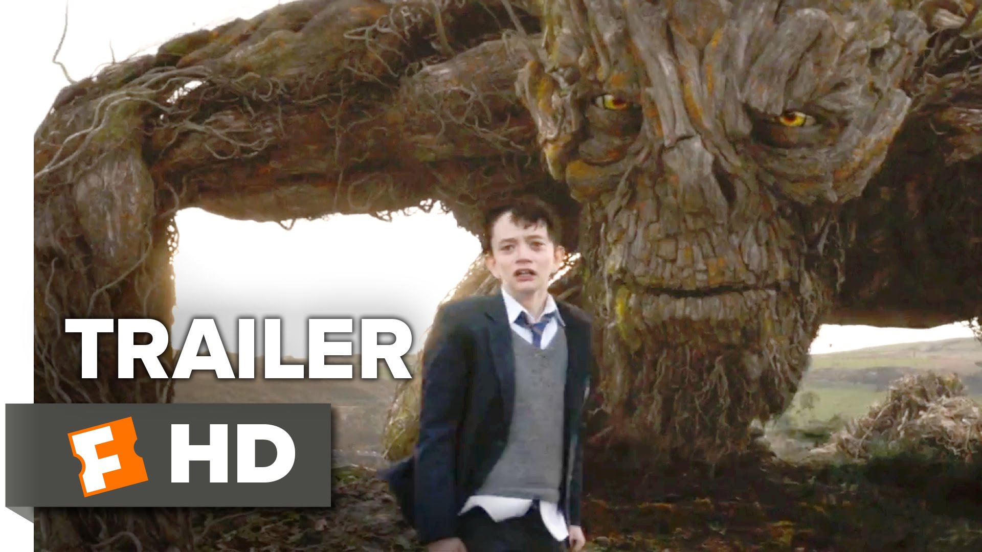 A Monster Calls Official Trailer 1 (2016) - Felicity Jones Movie