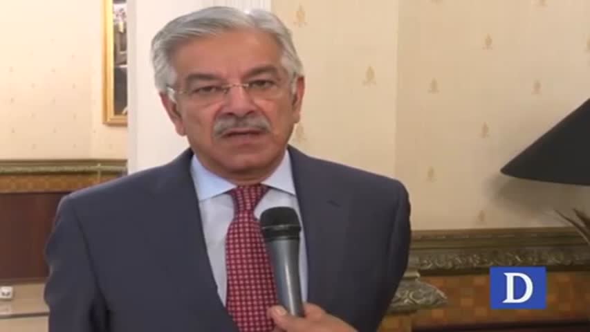 Khawaja Asif video statement