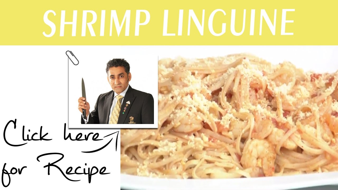 Chaska Pakany Ka Recipe Shrimp Linguine by Chef Tahir Chaudhry Masala TV 2 October 2016