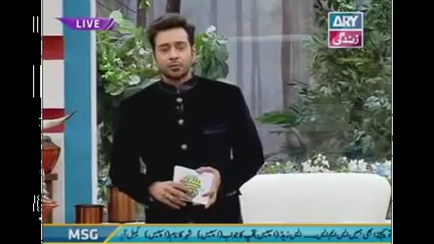 Salam Zindagi With Faisal Qureshi 31 March 2016 Ary Zindagi Full Show