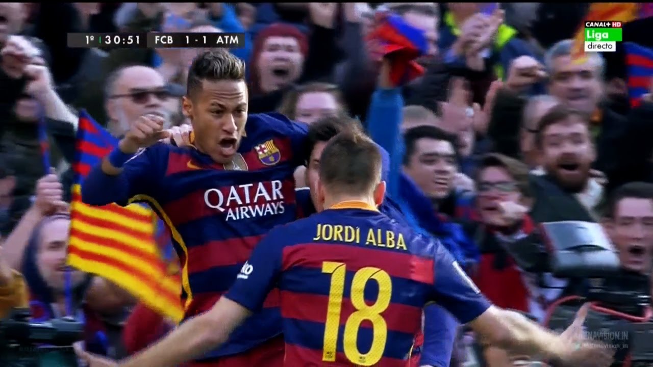 Barcelona vs Atletico Madrid 2-1 All Goals & Highlights 30/01/2016 HD