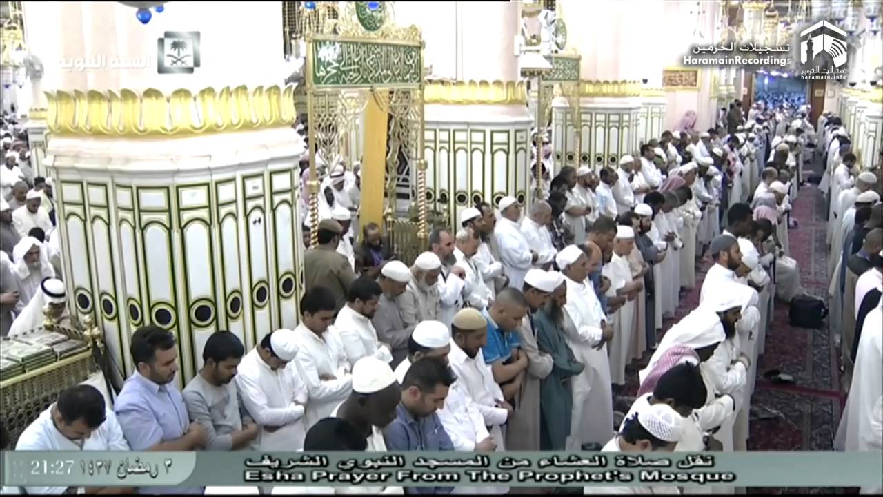 4th Ramadan 1437 Madeenah 'Isha Sheikh Ale Sheikh