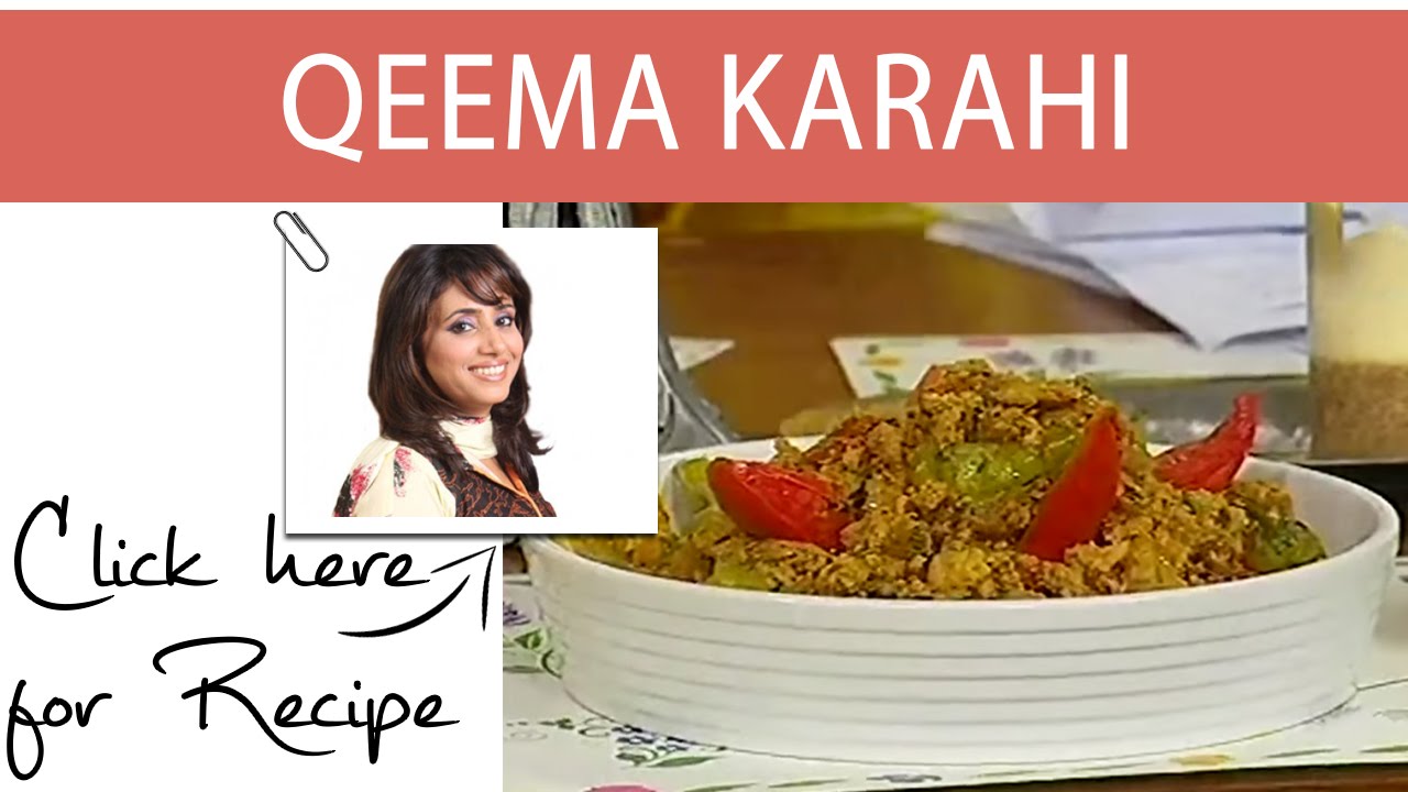 Tarka Recipe Qeema Karahi by Chef Rida Aftab Masala TV 8 September 2016