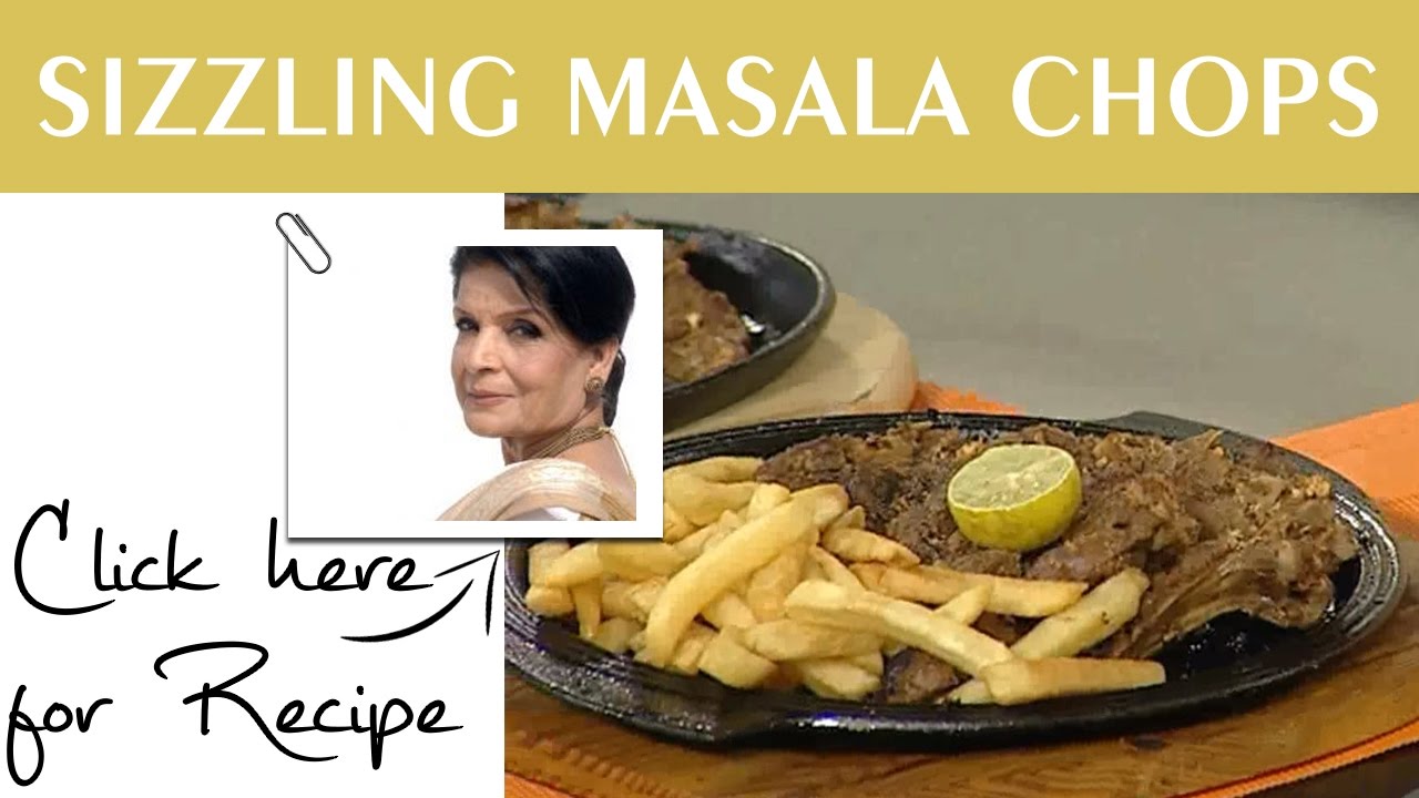Handi Recipe Sizzling Masala Chops by Chef Zubaida Tariq Masala TV 19 October 2016