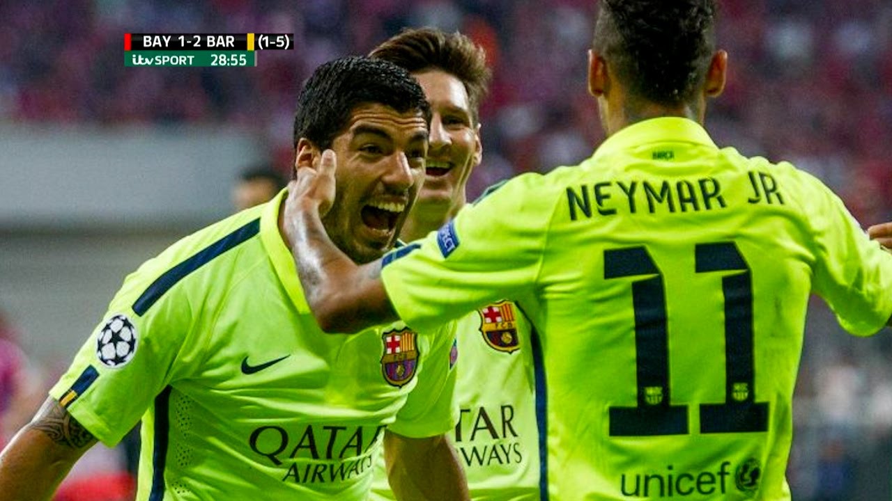 Bayern Munich vs FC Barcelona 3-2 Highlights (UCL Semi-Final) 2014-15 HD 720p (English Commentary)
