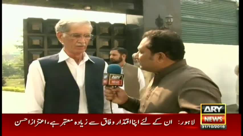 Exclusive interview of Pervaiz Khattak