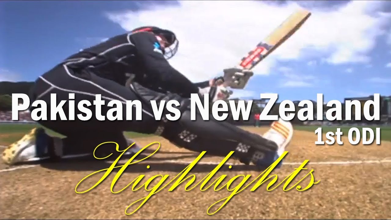 Pakistan vs New Zealand 2018 | 1st ODI Highlights