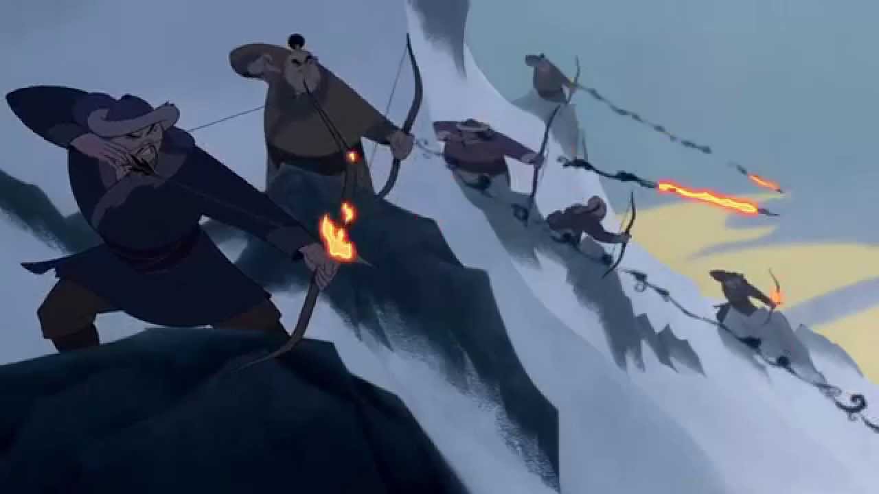 Mulan - Huns Attack