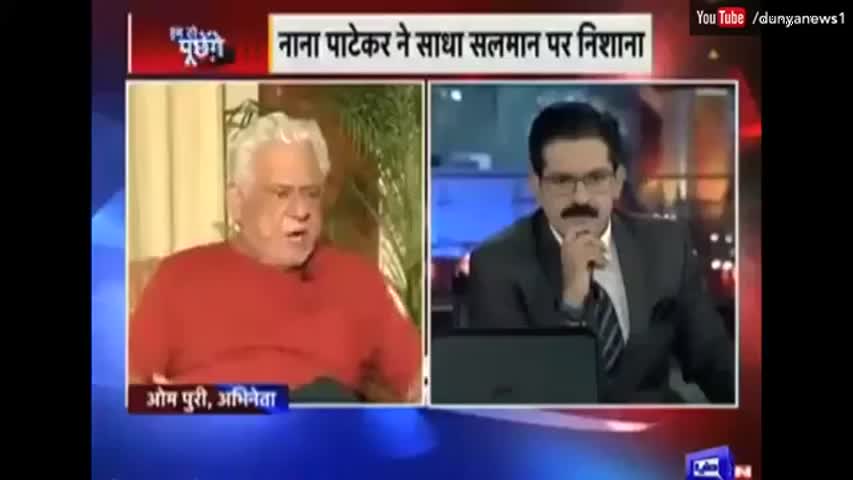 Indians are abusing Om Puri for his stance on Pakistan
