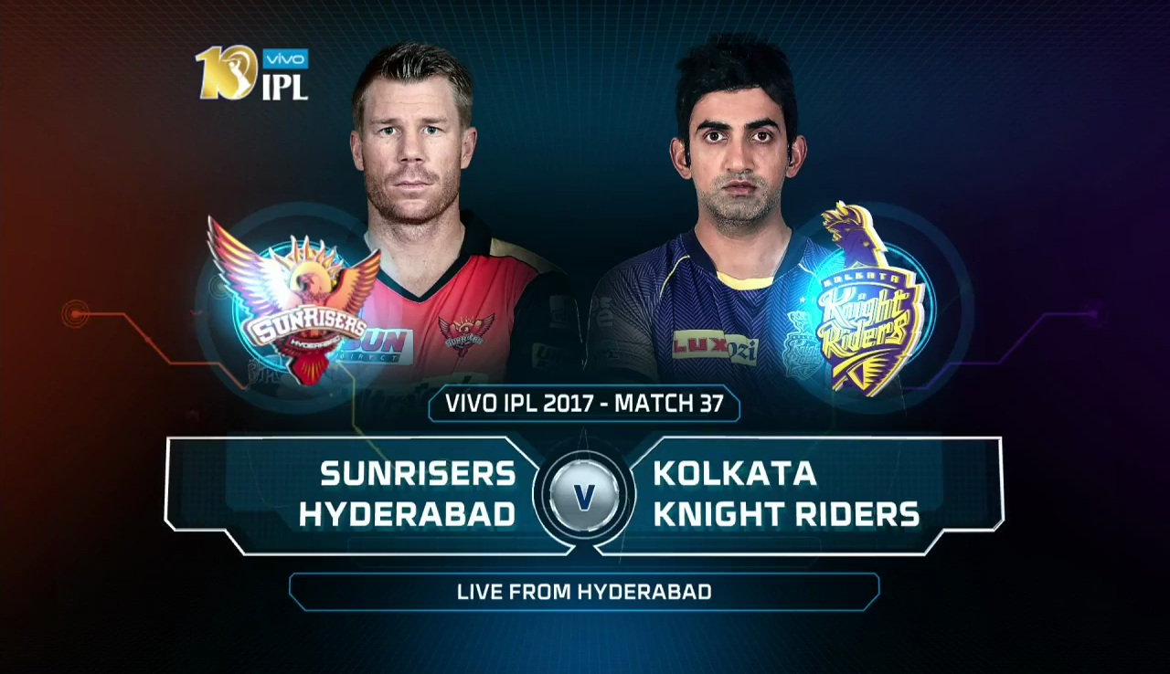 IPL 2017 37th Match SRH vs KKR Highlights