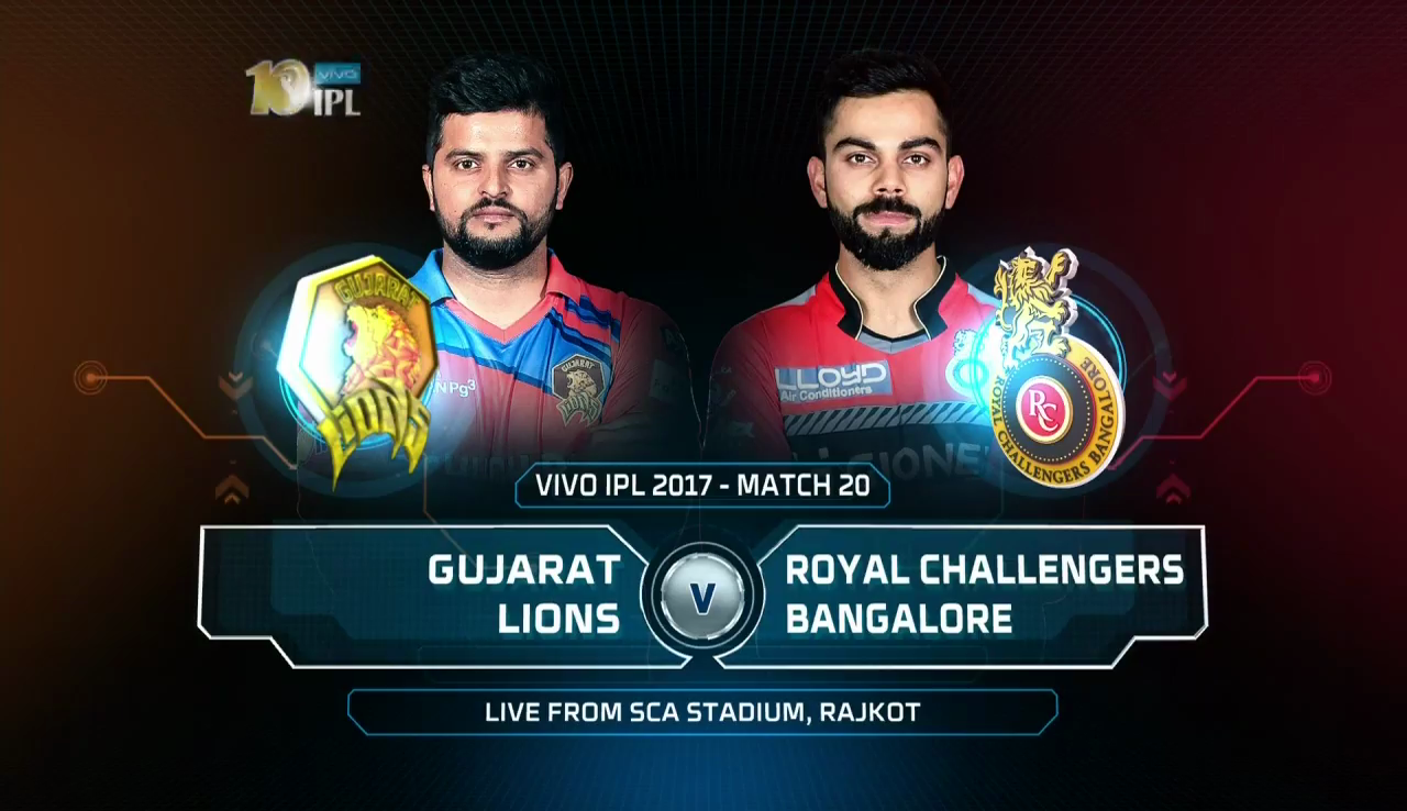 IPL 2017 20th Match GL vs RCB Highlights