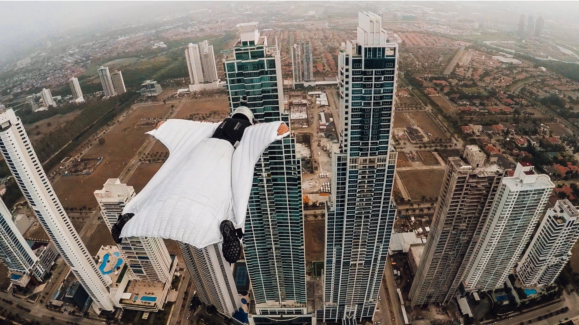 GoPro: Roberta Mancino Wingsuits Through Panama City Skyline