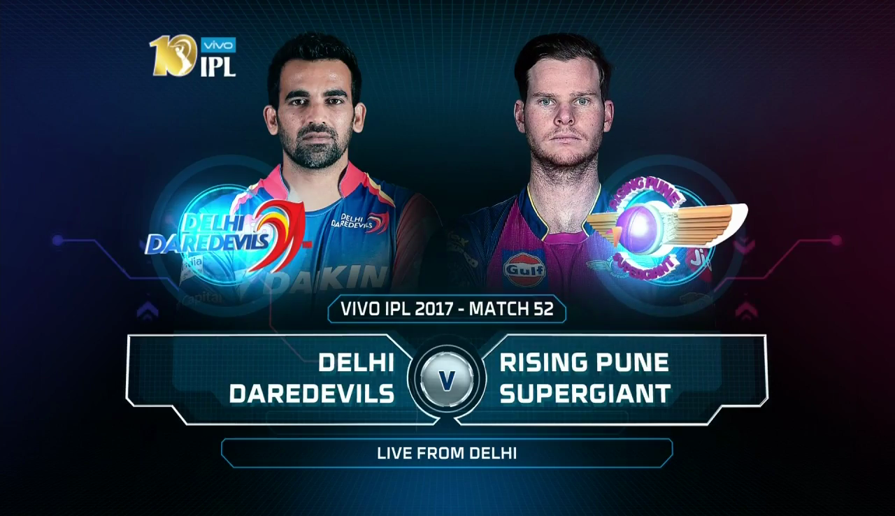 IPL 2017 52th Match DD vs RPS Highlights