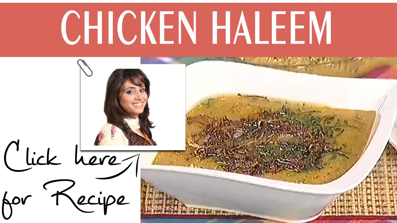 Tarka Makhni chicken haleem & Samosa Recipe by Rida Aftab Masala TV 13 Nov 2015