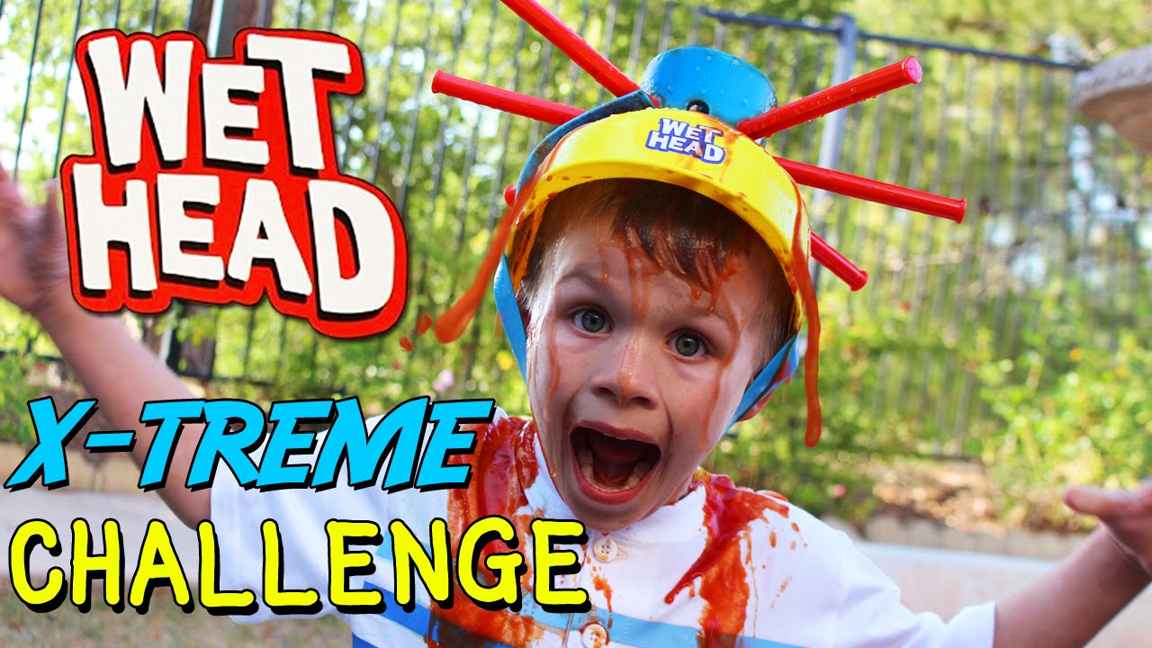 Wet Head Challenge EXTREME!! || Family Game Night