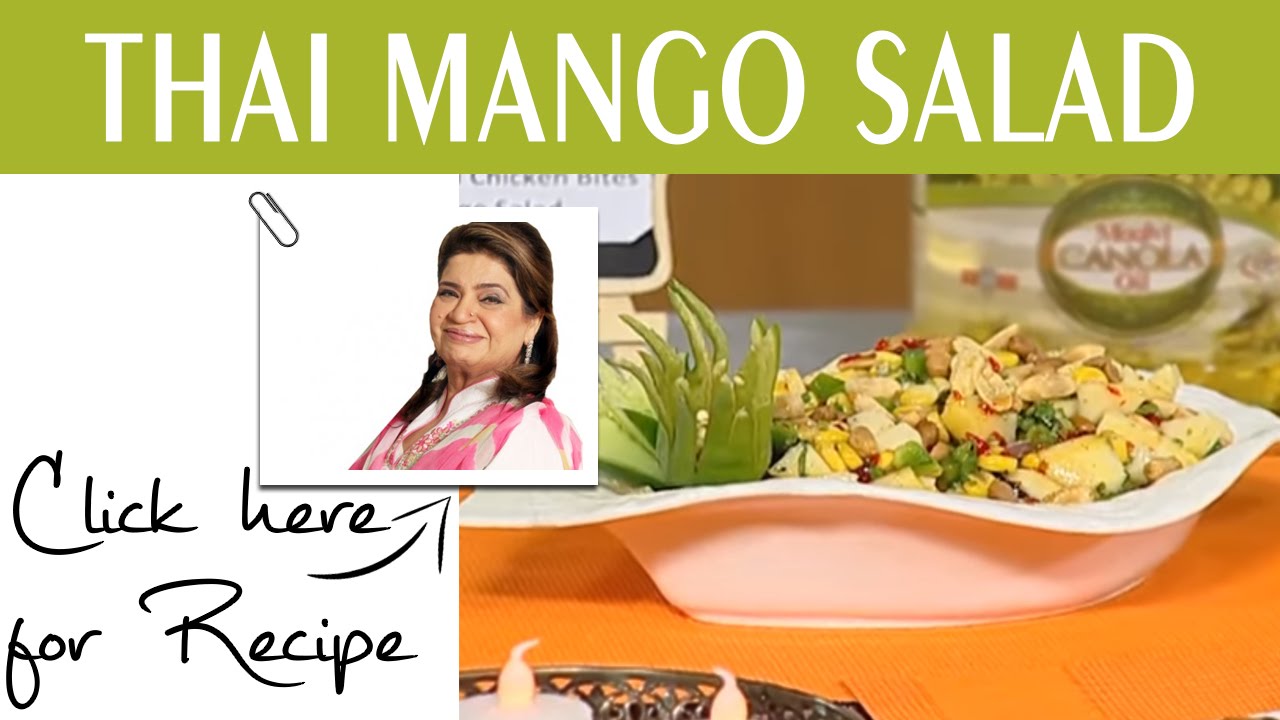 Masala Mornings Recipe Thai Mango Salad by Chef Shireen Anwar Masala TV 24 August 2016