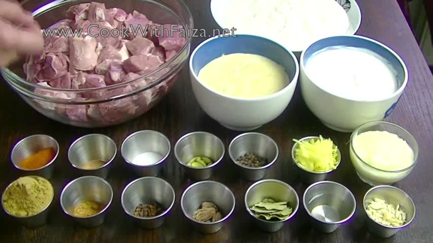 KAJU MUTTON KORMA - کاجو مٹن قورمہ