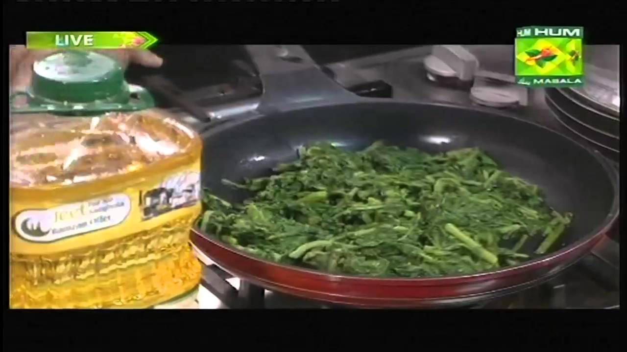 Dawat Recipe Paneer Palak Gosht by Gulzar Hussain Masala TV 9 May 2016