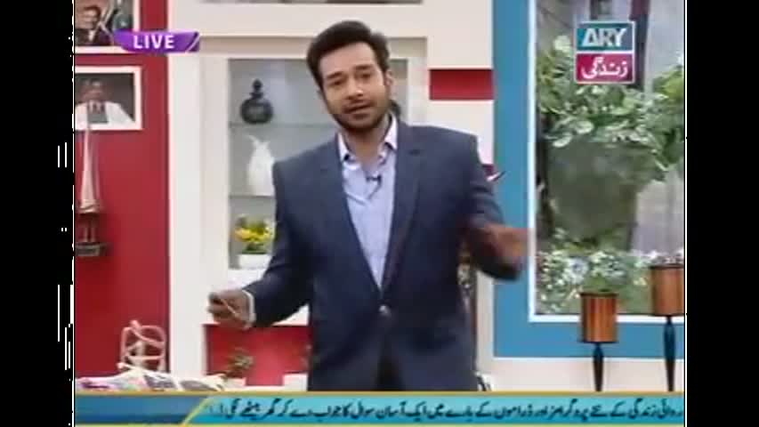Salam Zindagi With Faisal Qureshi 6 April 2016 Ary Zindagi Full Show