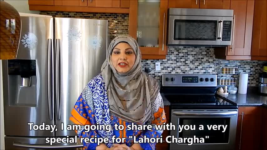 Lahori Chargha/ Steamed Fried Chicken/لاهوری چرغہ