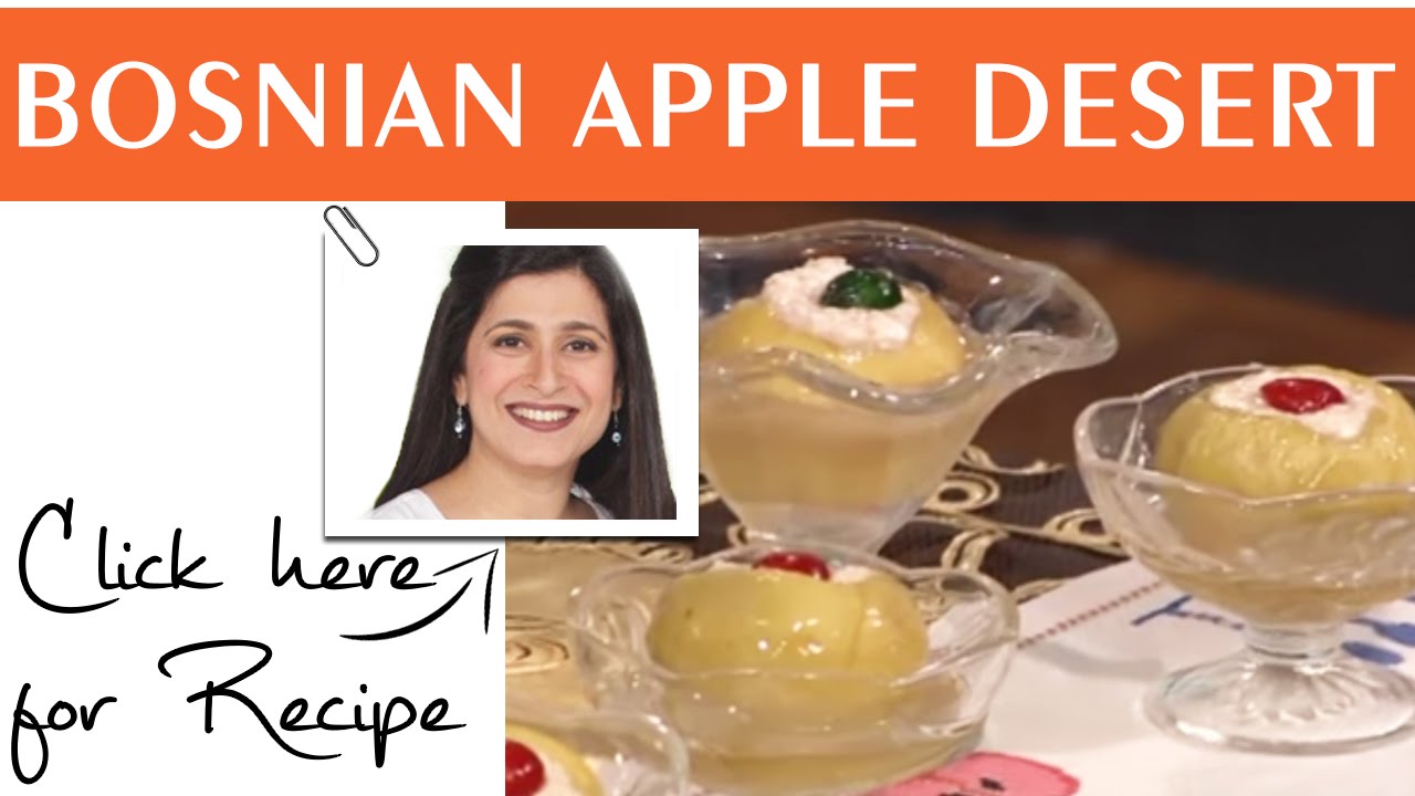 Food Diaries Recipe Bosnian Apple Desert by Chef Zarnak Sidhwa Masala TV 9 Sep 2016