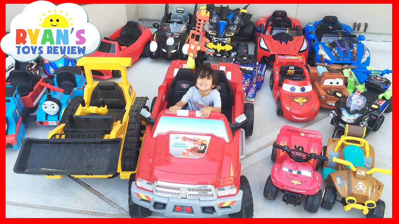 HUGE POWER WHEELS COLLECTIONS Ride On Cars for Kids Compilations  