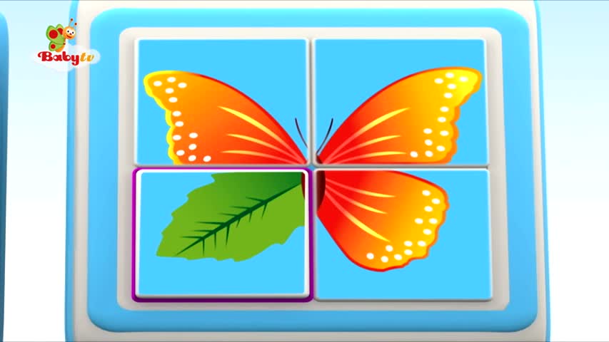 Butterfly Puzzle Game - Kids Games with Hippa Hippa Hey | BabyTV