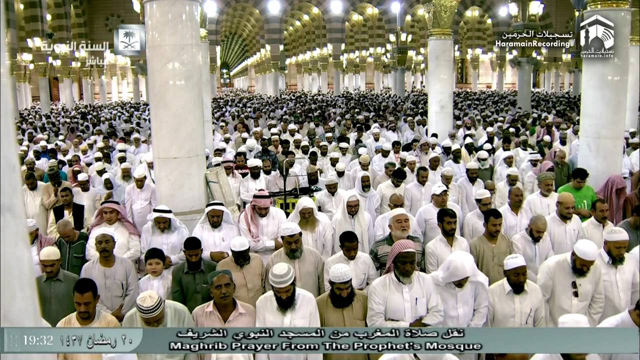 21st Ramadan 1437 Madeenah Maghrib by Sheikh Buay'jan