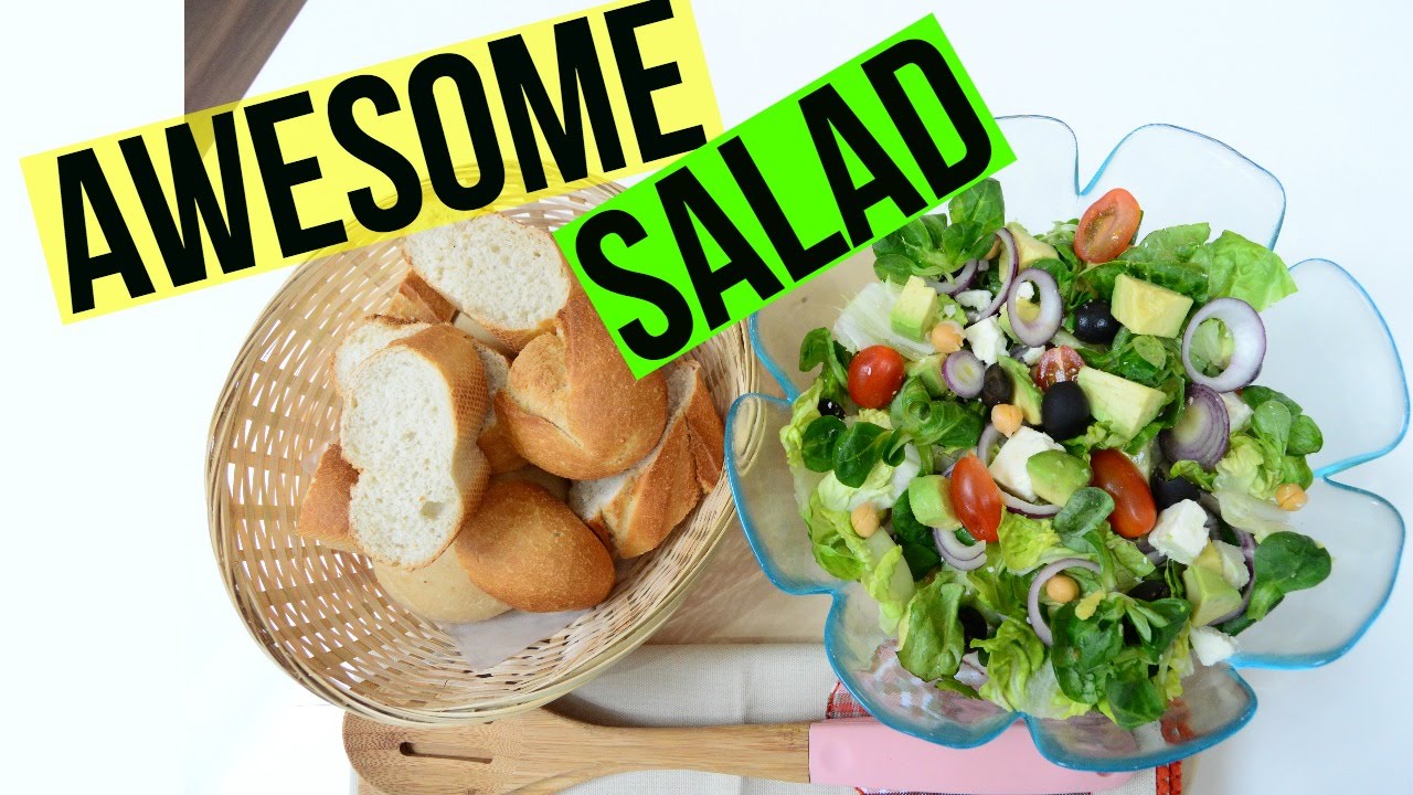 Salad Recipe - Avocado and Feta Cheese  Cook with Anisa