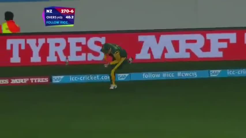 Final 3 Overs Of NZ vs SA Semi Final 1 Match