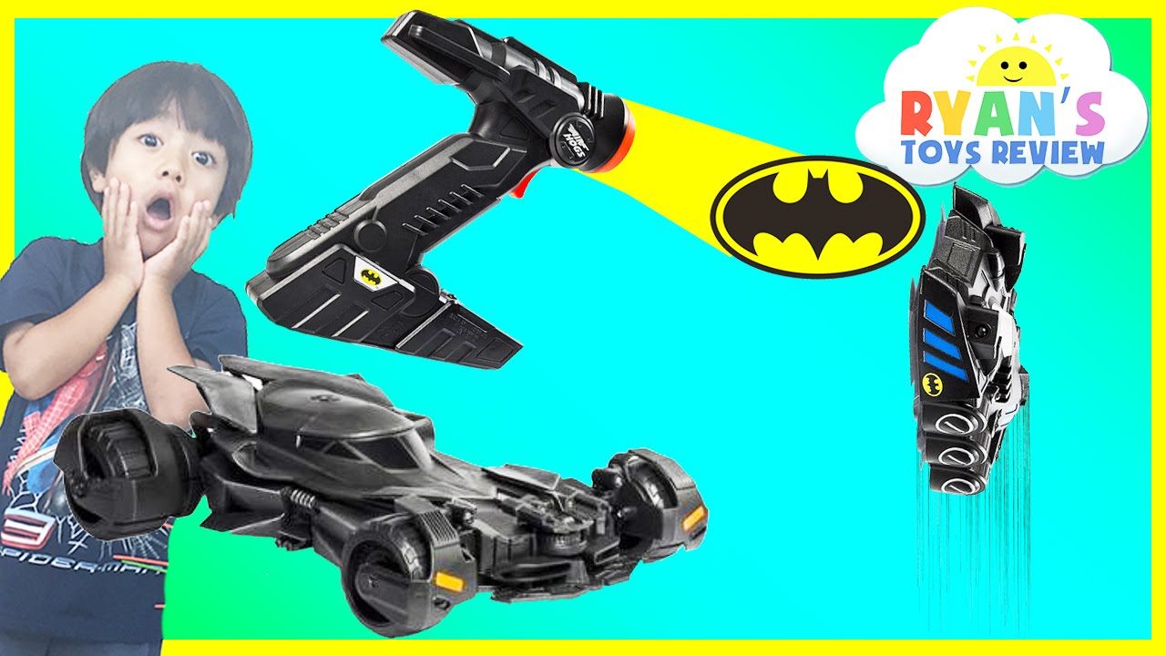 Batman vs Superman Remote Control Toy Cars Air Hogs Batmobile Zero Gravity Climb on Walls