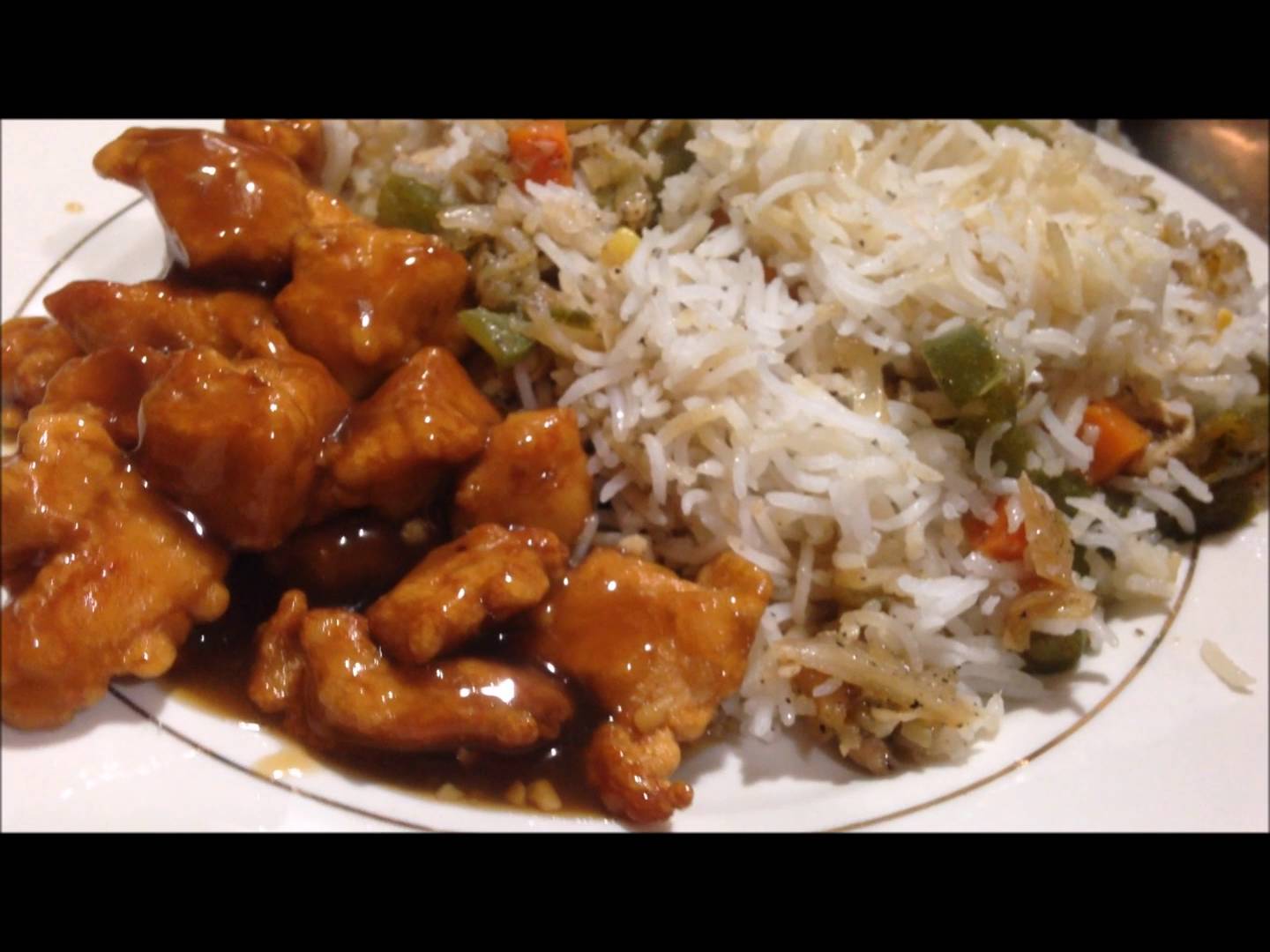 Chinese Chicken Fried Rice (no egg)