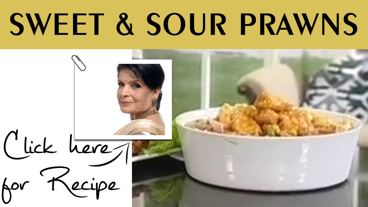 Handi Recipe Sweet & Sour Prawns by Chef Zubaida Tariq Masala TV 27 April 2016