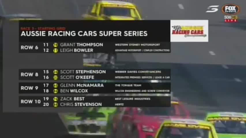 2016 Aussie Racing Cars - Adelaide - Race 3