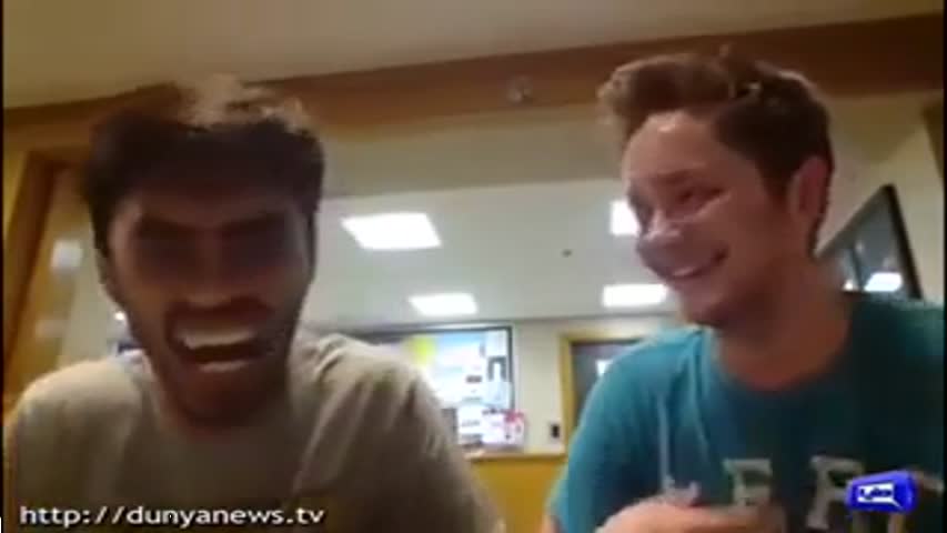 English Boy learn Saraiki Funny Video