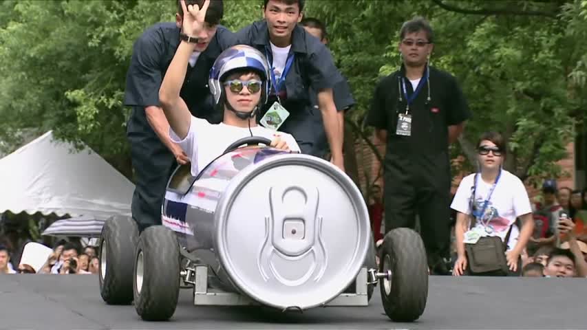 Taiwan's first Red Bull Soapbox Race 2013