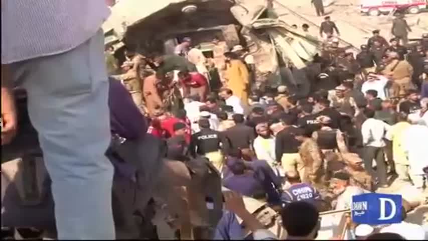 22 killed as trains collide near Karachi's Landhi Railway Station