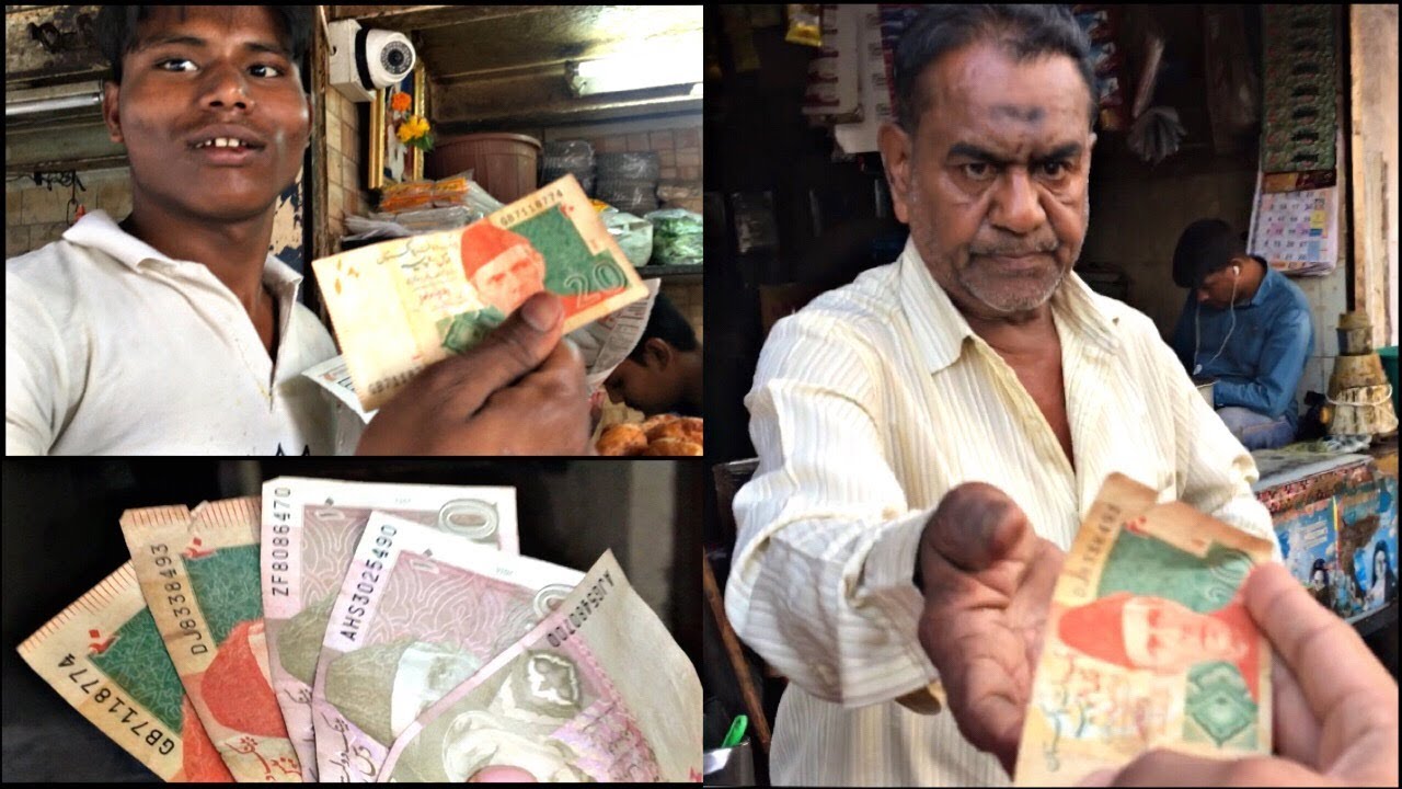 Giving Pakistani Note to Indian Sabziwala (Very Angry Reaction)