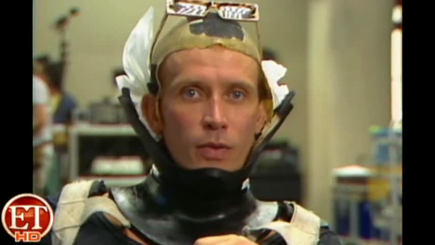 Peter Weller - 1987 - On set Interview