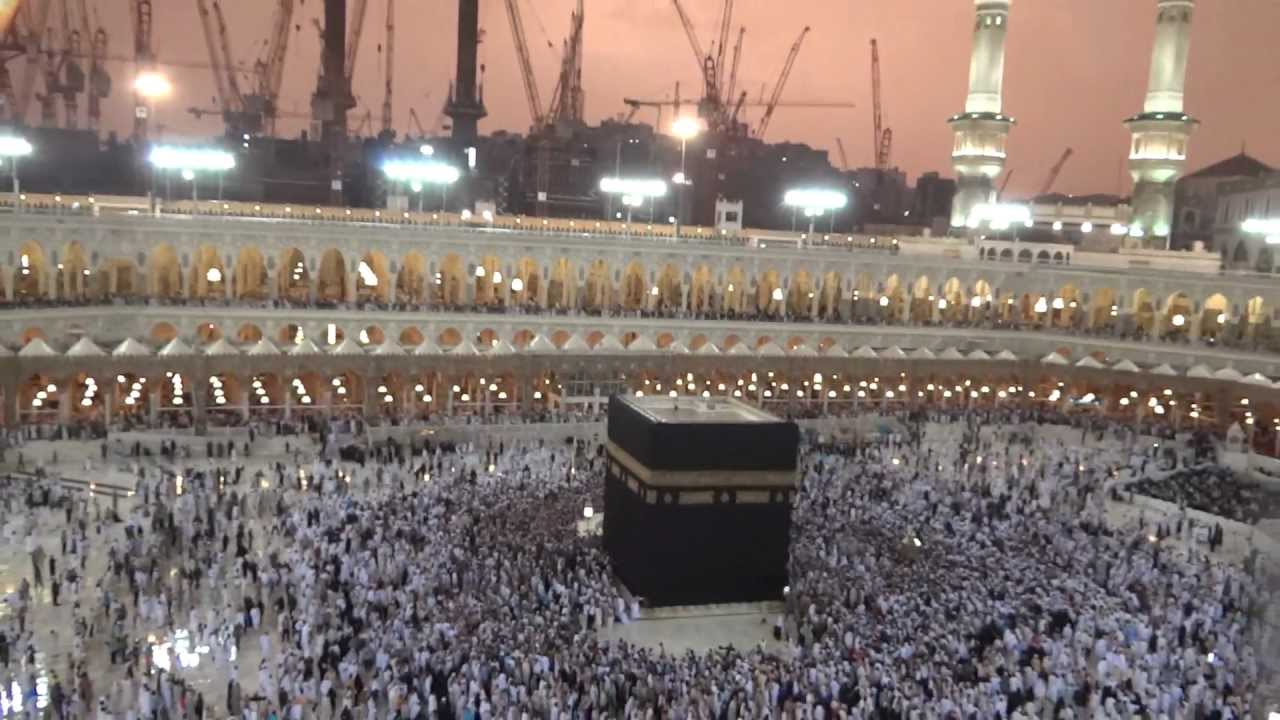 rain in masjid al harram 