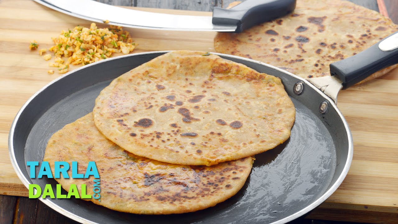 Cheese Paratha by Tarla Dalal