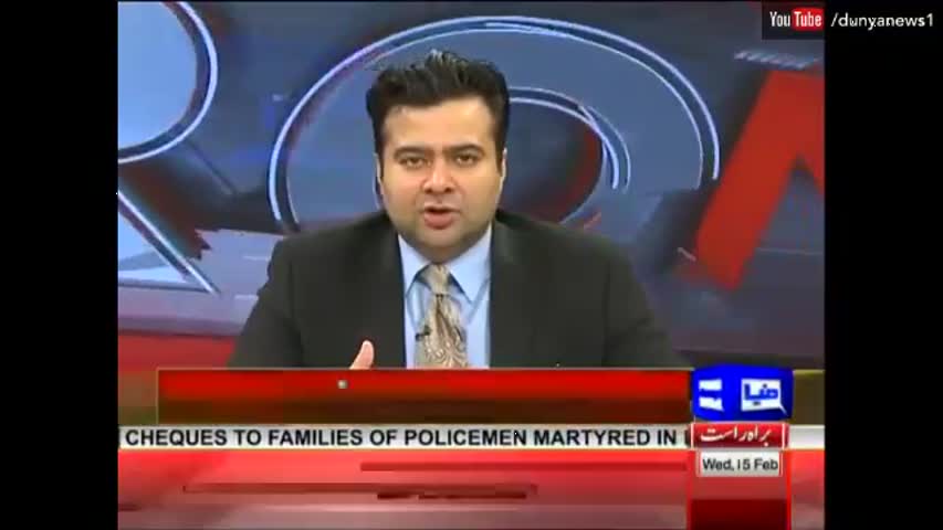 On The Front with Kamran Shahid - 15 February 2017 - Dunya News